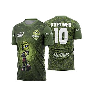 Template Camisa - Mutano floresta 2026 - CDR Vetor