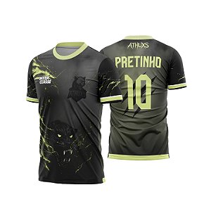 Template Camisa - Pantera Athuxs 26 - CDR Vetor