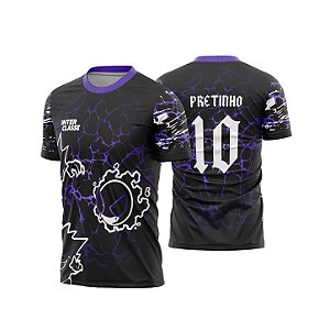 Template Camisa - Pokemon Gengar grunge 26 - CDR Vetor