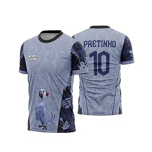 Template Camisa - Rio - Jade Floral 2026 - CDR Vetor