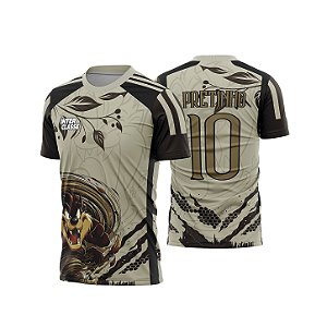 Template Camisa - Taz furacão marrom 26 - CDR Vetor
