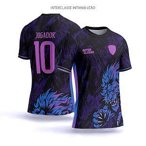 Template Camisa - Leão pink ref 908 - CDR Vetor
