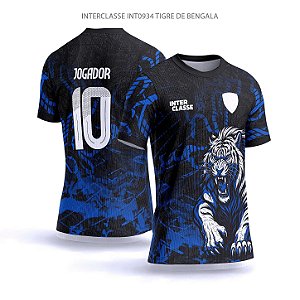 Template Camisa - Tigre de bengala 1 ref 934 - CDR Vetor