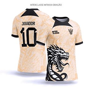 Template Camisa - Dragão white ref 939 - CDR Vetor