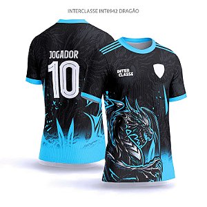 Template Camisa - Dragão Castelo ref 942 - CDR Vetor