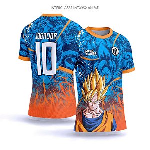 Template Camisa - Anime Dragon Ball ref 952 - CDR Vetor