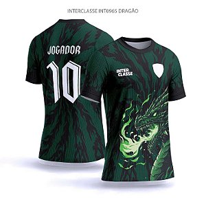 Template Camisa - Dragão clarinho ref 965 - CDR Vetor