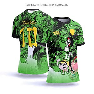 Template Camisa - Billy And Mandy ref 974 - CDR Vetor