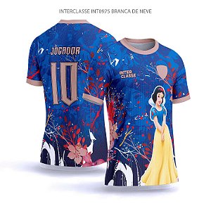 Template Camisa - Branca de Neve ref 975 - CDR Vetor