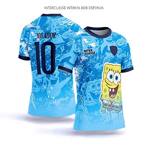 Template Camisa - Bob Esponja ref 976 - CDR Vetor