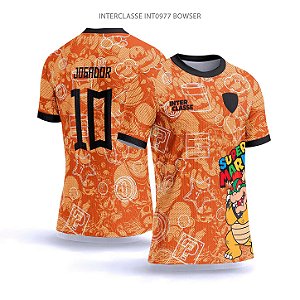 Template Camisa - Bowser ref 977 - CDR Vetor
