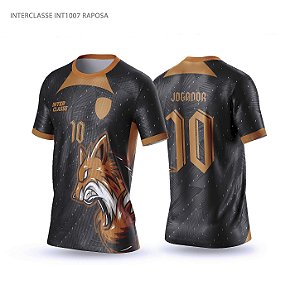 Template Camisa - Raposa ref 1007 - CDR Vetor
