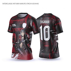 Template Camisa - itachi uchina ref 1009 - CDR Vetor