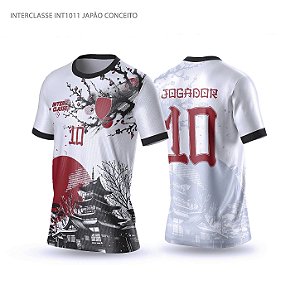 Template Camisa - Japão Conceito ref 1011 - CDR Vetor
