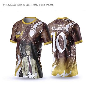 Template Camisa - Death note ref 1020 - CDR Vetor