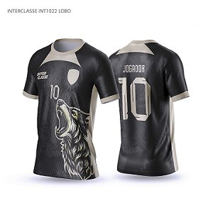 Template Camisa - Lobo ruivo ref 1022 - CDR Vetor
