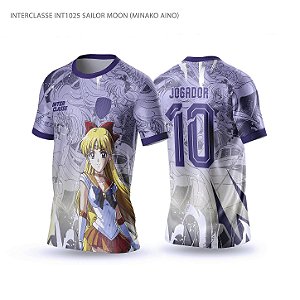 Template Camisa - Sailor Moon ref 1025 - CDR Vetor