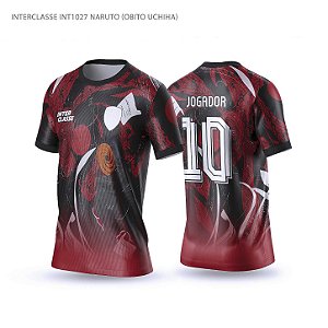 Template Camisa - Obito Huchina ref 1027 - CDR Vetor