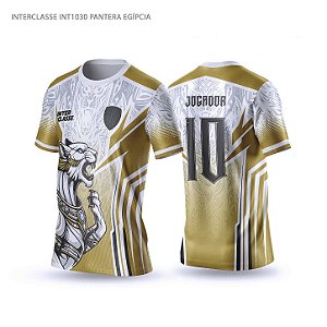 Template Camisa - Pantera Egipcia ref 1030 - CDR Vetor