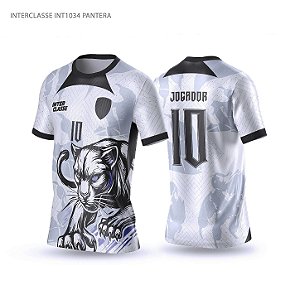 Template Camisa - Pantera ataque ref 1034 - CDR Vetor