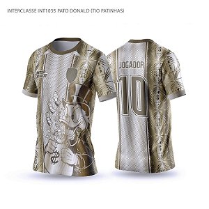 Template Camisa - Tio Patinhas dourada ref 1035 - CDR Vetor