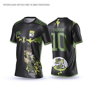 Template Camisa - Ben 10 ref 1037 - CDR Vetor