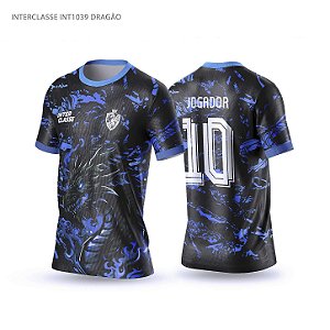 Template Camisa - Dragão Rebelde ref 1039 - CDR Vetor
