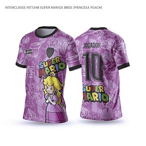 Template Camisa - Princesa Peachn Ref 1048 - CDR Vetor