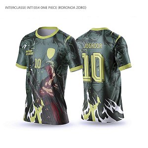 Template Camisa - One Piece zoro Ref 1054 - CDR Vetor