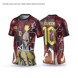 Template Camisa - Saitama Ref 1057 - CDR Vetor
