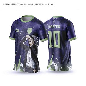 Template Camisa - Saturo Gojo Ref 1061 - CDR Vetor