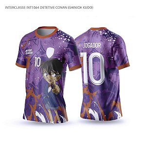 Template Camisa - Shinich Kudo Ref 1064 - CDR Vetor