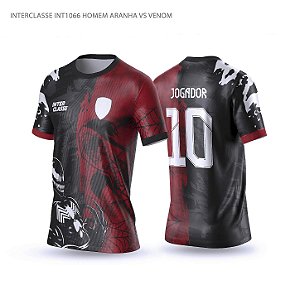 Template Camisa - Aranha vs venom Ref 1066 - CDR Vetor