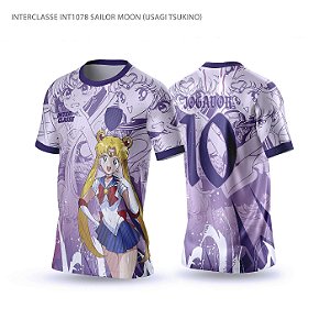 Template Camisa - Usagi Tsukino Ref 1078 - CDR Vetor