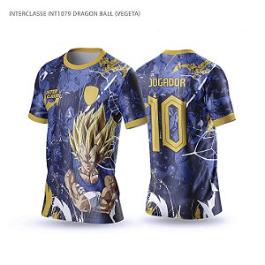 Template Camisa - Vegeta Ref 1079 - CDR Vetor