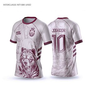Template Camisa - Urso Rosa Ref 1085 - CDR Vetor