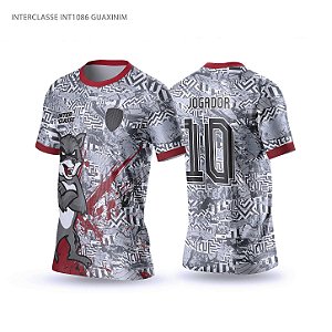 Template Camisa - Guaxinim Ref 1086 - CDR Vetor