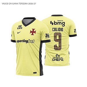 Template Camisa Futebol Vasco da Gama Terceira 2026-27 01 - Vetor