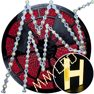 Ultra Fita LED Maleável 60-LEDs 6,48W /MT 12V 3200k Branco QUENTE ZIG ZAG 6,5mm IP67 S A Prova Dagua Curvas 90º 6,5Watts 60LEDs