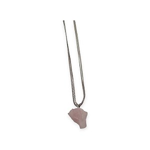 Colar Quartzo Rosa