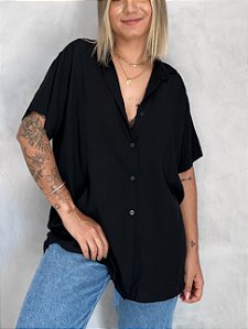 CAMISA OVERSIZED JACQUE PRETA