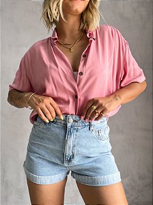 CAMISA OVERSIZED JACQUE CORAL