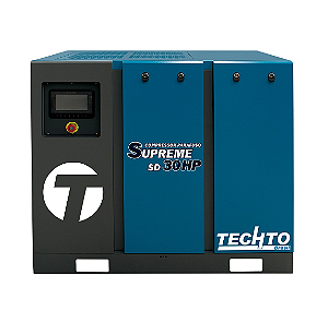 Compressor de Parafuso 30hp 10bar – Techto Supreme SD 30HP