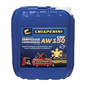 Óleo lubrificante mineral para compressor pistão – Chiaperini CMP AW 150 – 5L