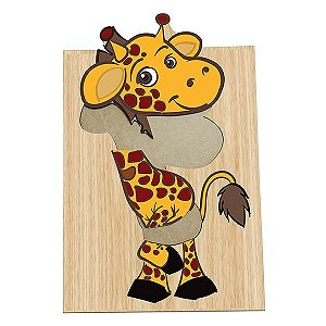 Super Quebra-Cabeça Girafinha   (3 anos ou +)
