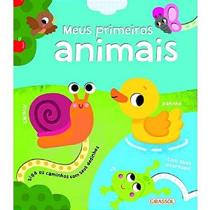 Livro Primeiros Caminhos  -  Meus  Primeiros  Animais   (2 anos ou +)