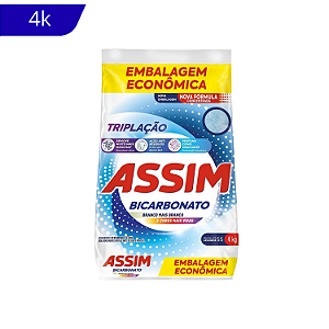 Sabão em Pó Assim Bicarbonato 800g