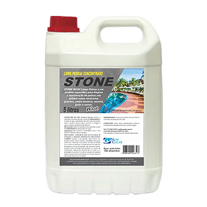 Limpa Pedras Concentrado Stone Wash New Clear 5 Litros