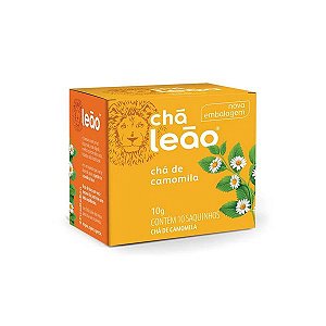 Chá Leão Camomila Caixa C/10 Unidades
