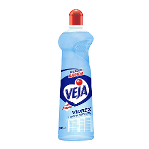 LIMPA VIDROS 500ML VEJA SQUEZE BIO ALCOO